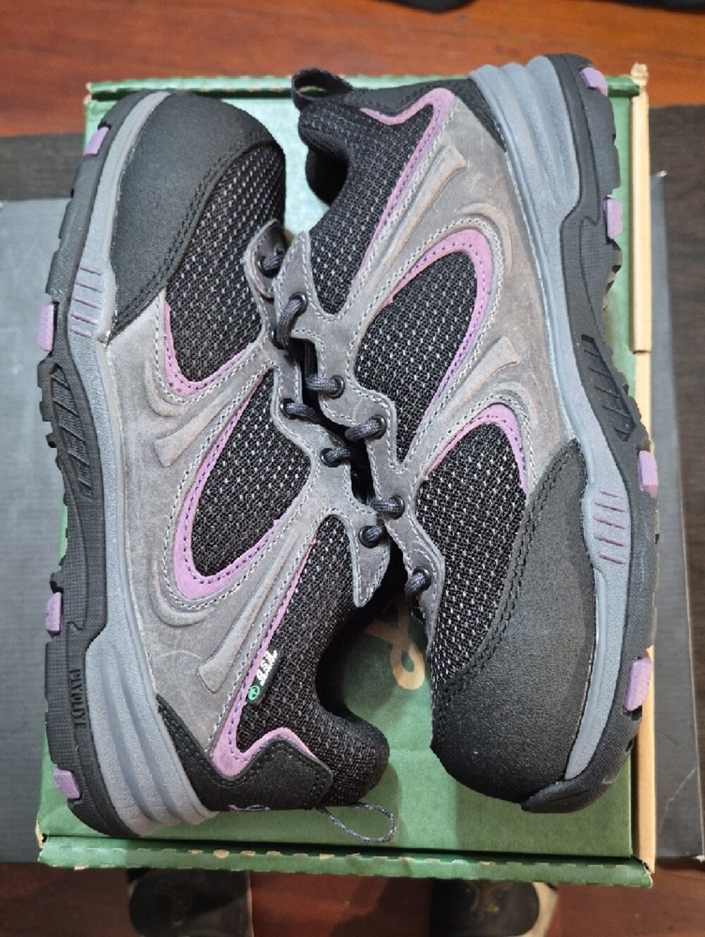 Danner Women's Springfield Low 3" Gray/Purple ESD Composite Toe (NMT) W8 NEW - Picture 7 of 12